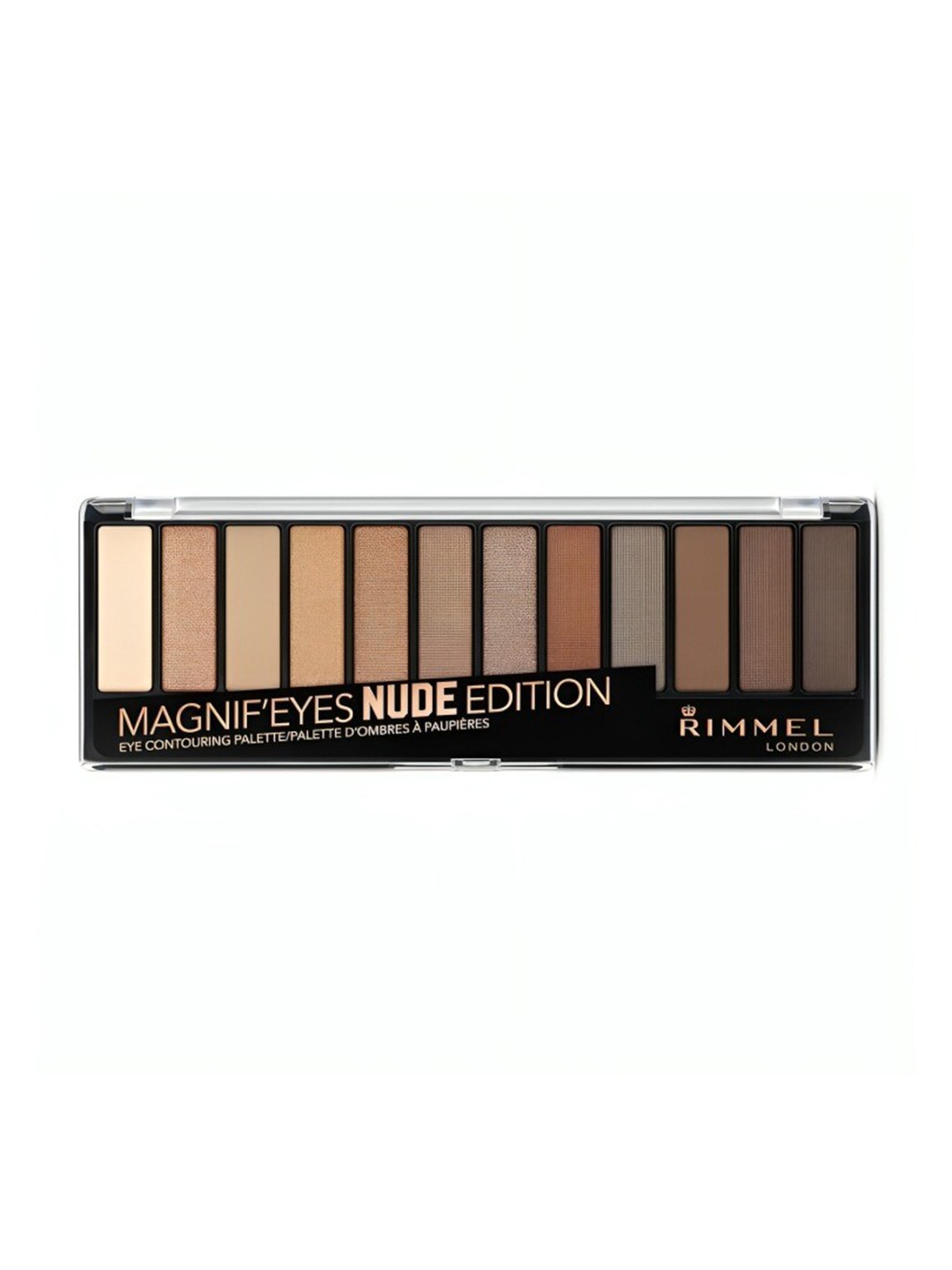 

Rimmel London Magnifeyes Nude Edition Eye Contouring Palette - Shade 001, Multi