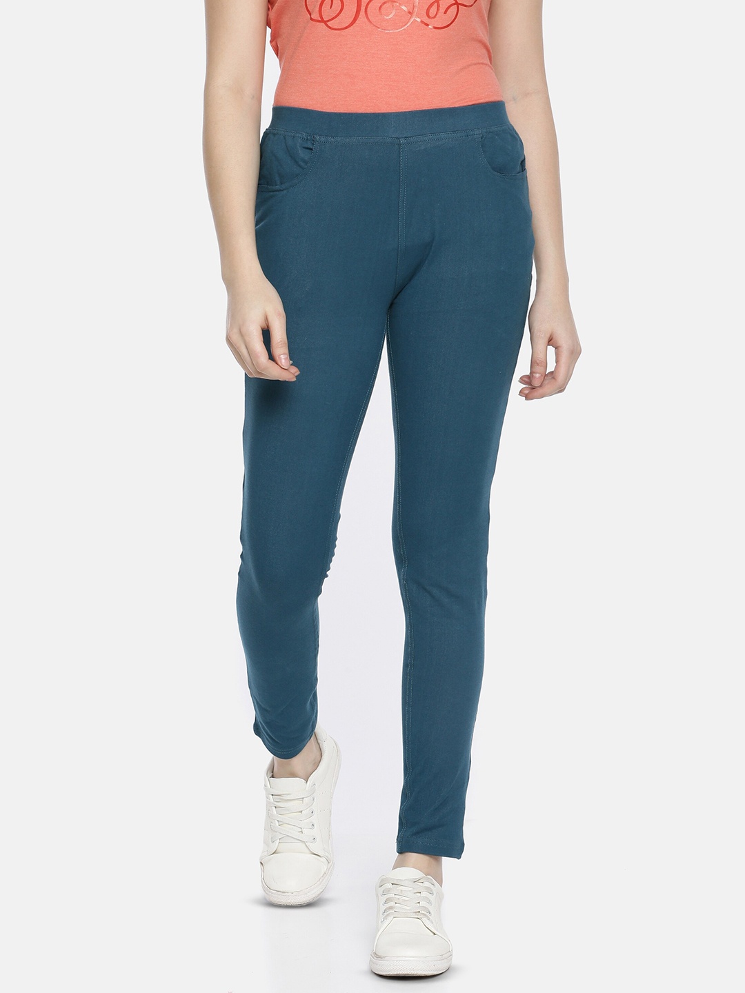 

GOLDSTROMS Regular Fit Denim Cotton Jeggings, Blue