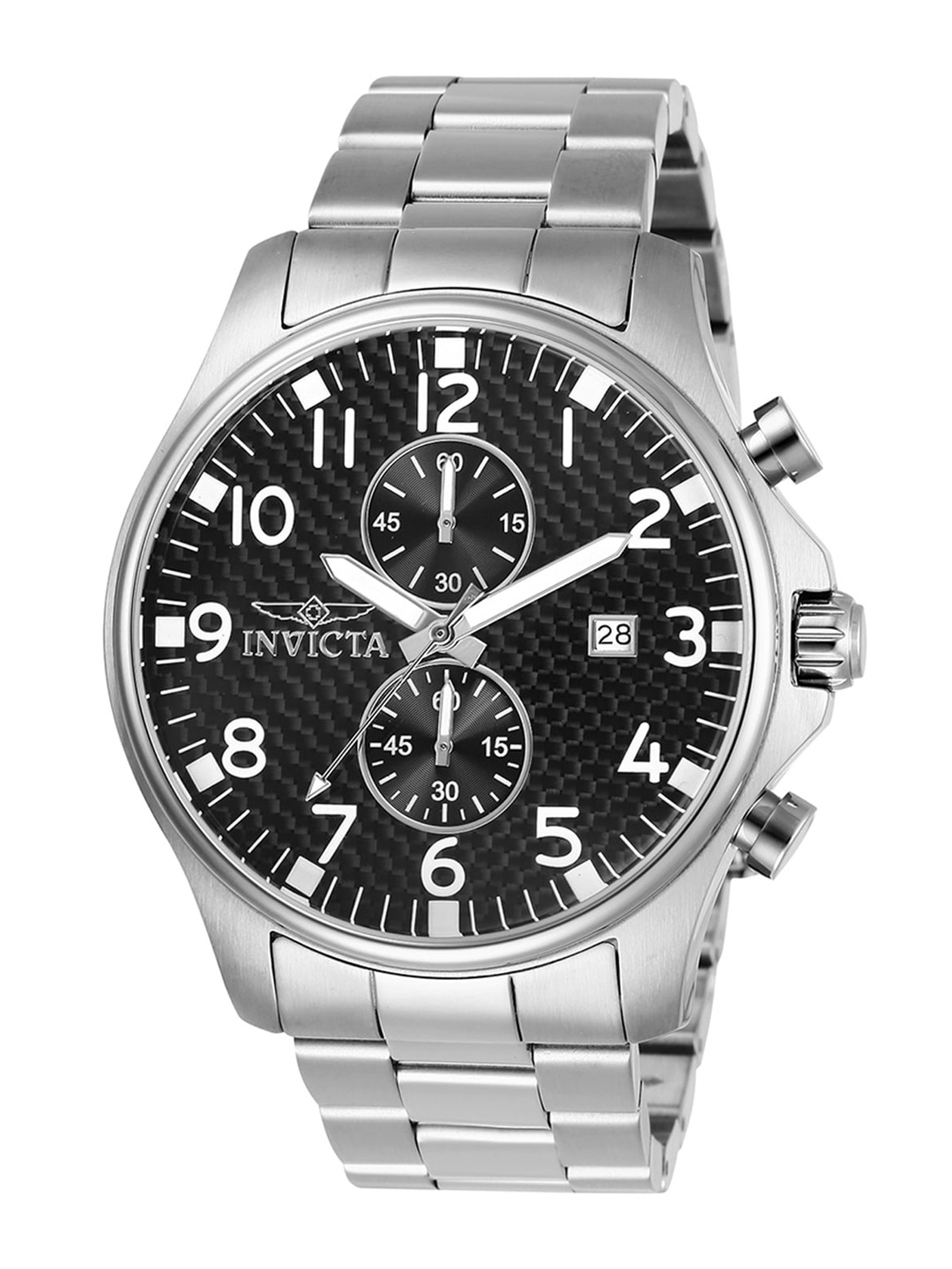 

Invicta Men Specialty Chronograph Quartz Black Dial Analog Watch 379