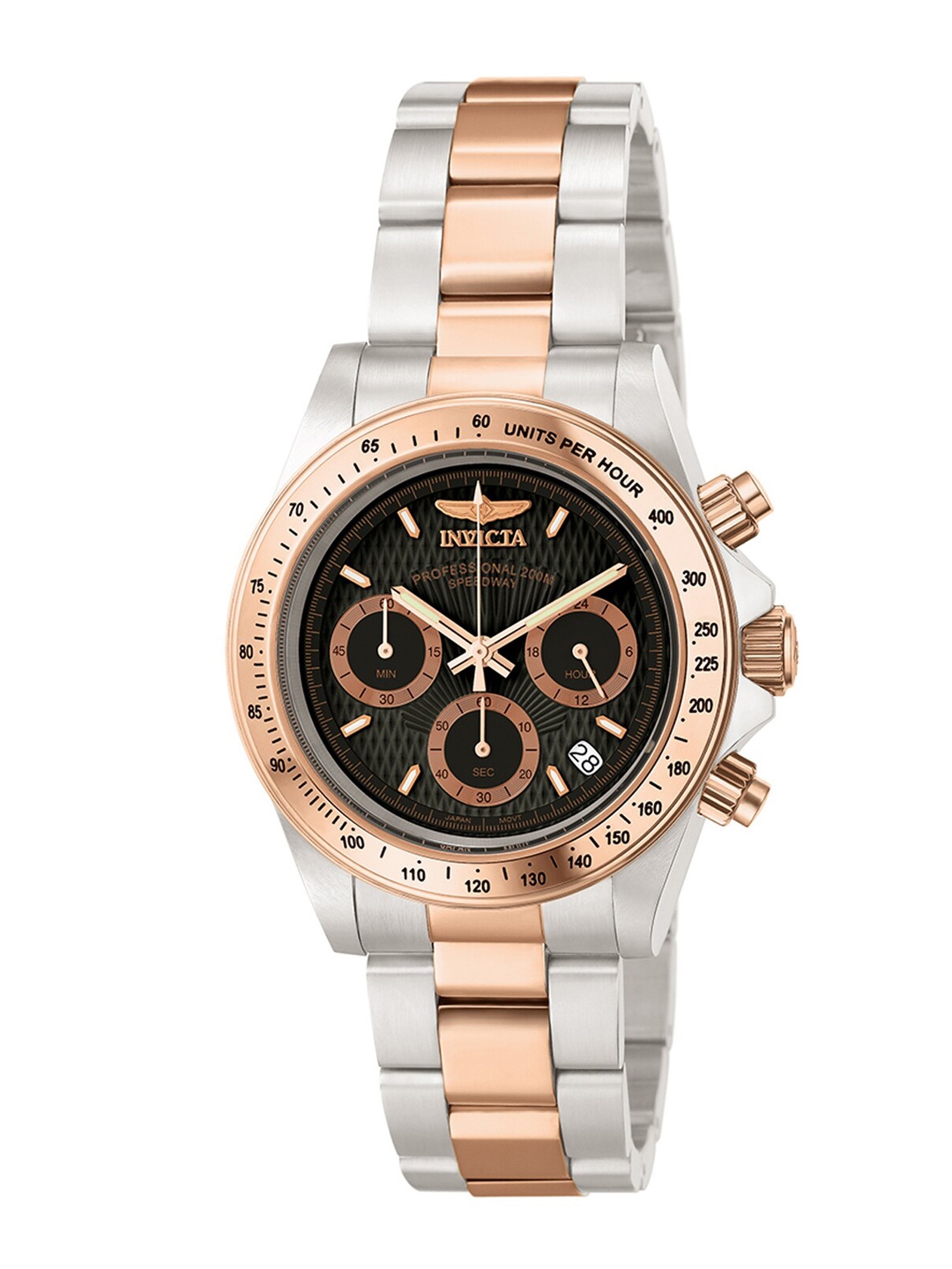 

Invicta Speedway Men Stainless Steel Analogue Chronograph Motion Powered Watch 6932, Grey