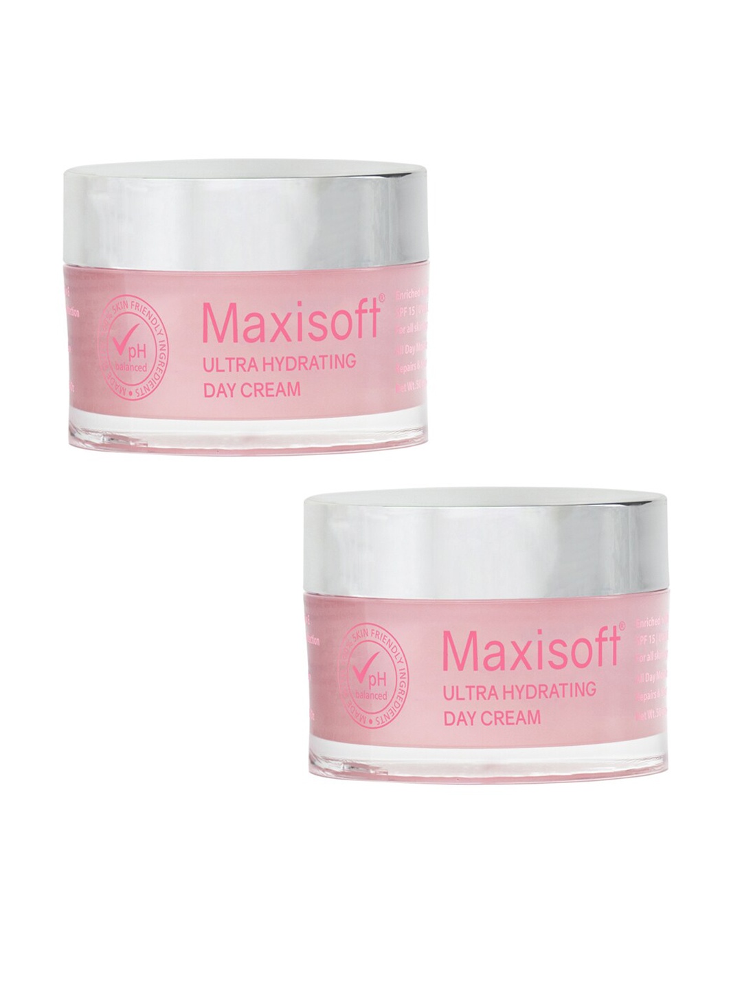 

Maxisoft Set Of 2 Ultra Hydrating Day Cream - 50g Each, Na