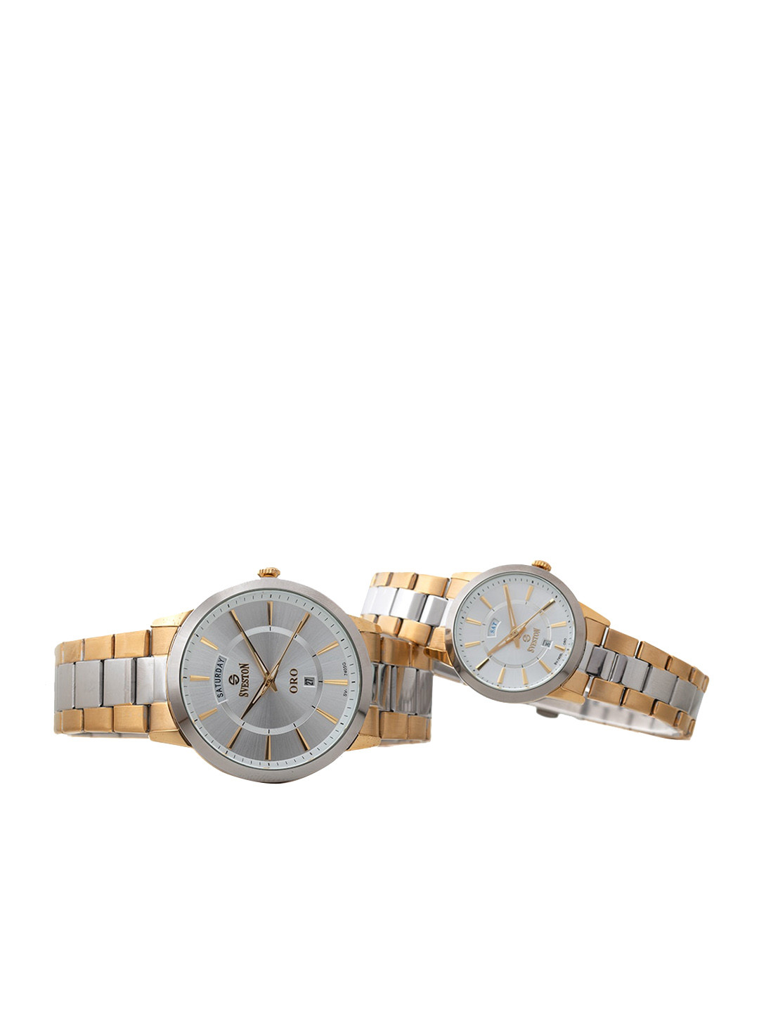 

SVESTON Embellished & Stainless Steel Bracelet Style Straps Analogue Watch 7405CSG2S, Silver
