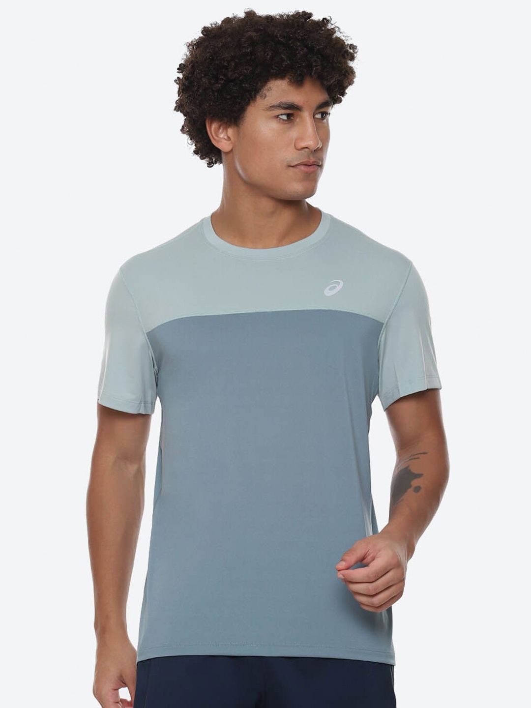 

ASICS Race SS Round Neck Sports T-Shirts, Blue