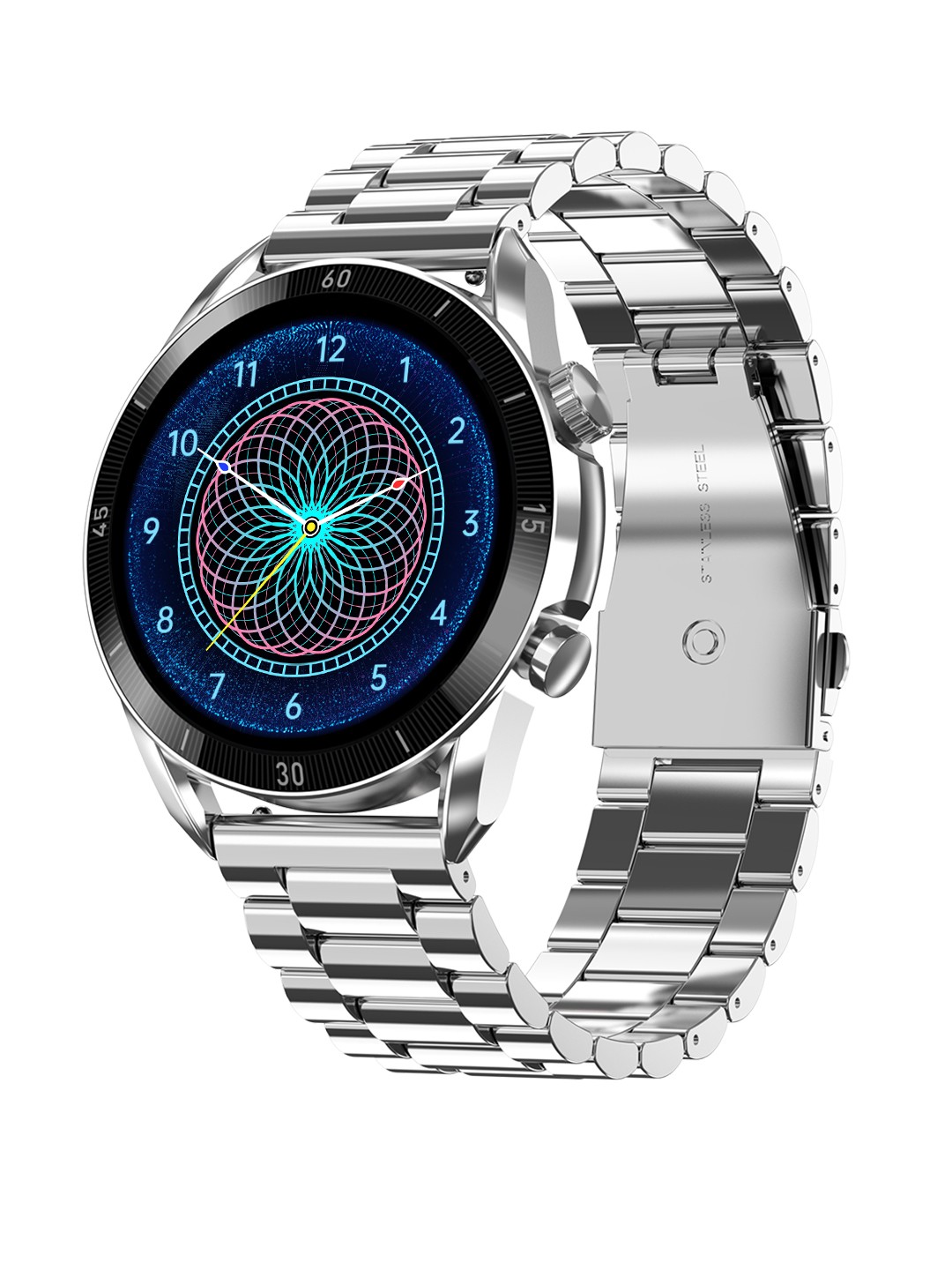 

Fire-Boltt Legacy 1.43" AMOLED Smart Watch With Bluetooth Calling & Wireless Charging, Silver