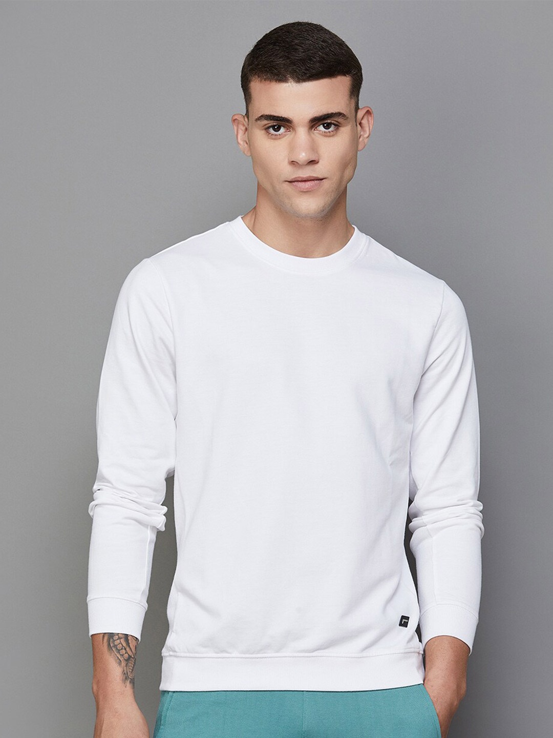 

Fame Forever by Lifestyle Long Sleeve Pullover, White