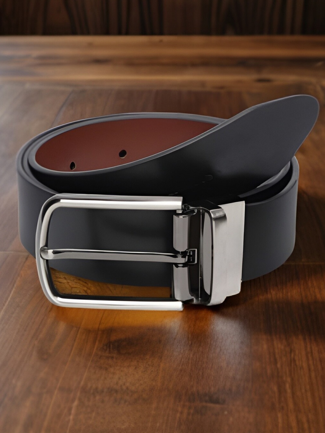 

Kastner Men Leather Reversible Formal Belt, Black