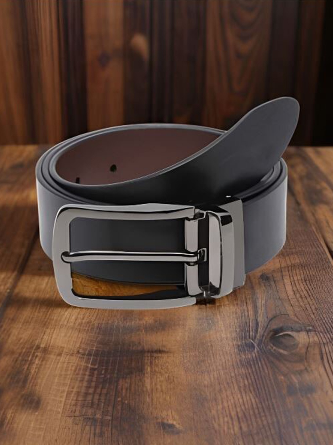 

Kastner Men Leather Reversible Formal Belt, Black