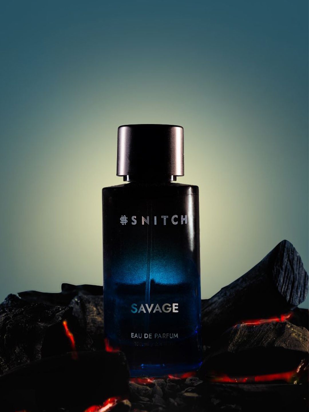 

Snitch Men Savage Eau De Parfum 100ml, Navy blue