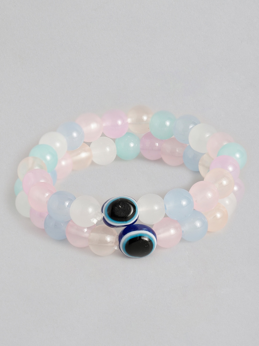 

Sangria Women Beaded Set of 2 Bracelet, Multi