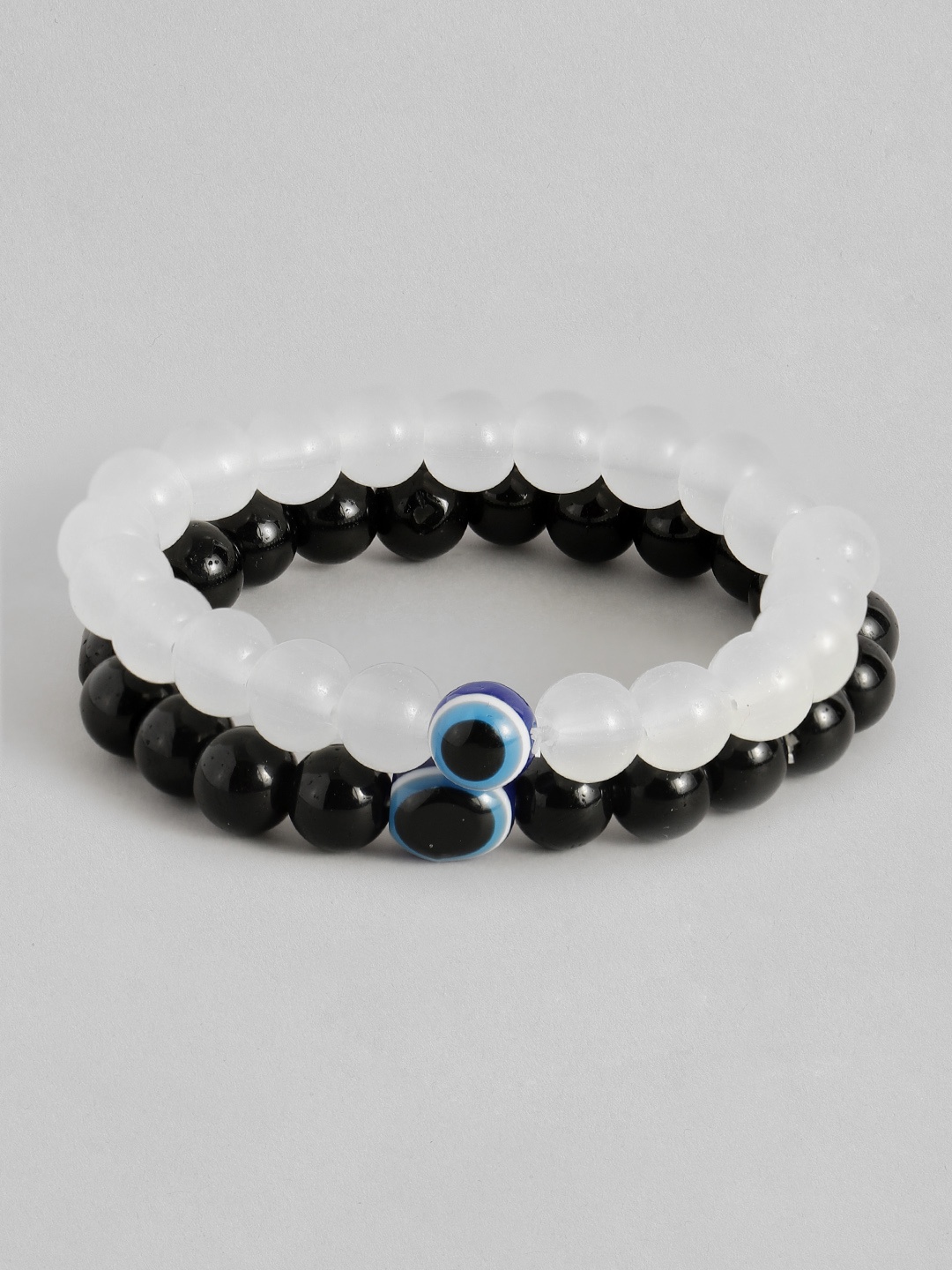 

Sangria Women 2 Beaded Wraparound Bracelet, White