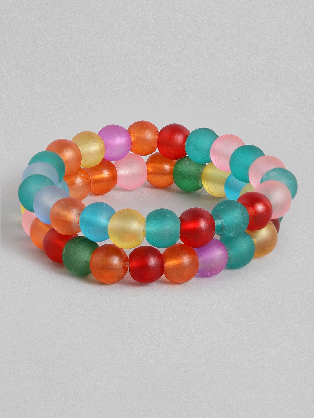 

Sangria Women 2 Beaded Multistrand Bracelet, Multi