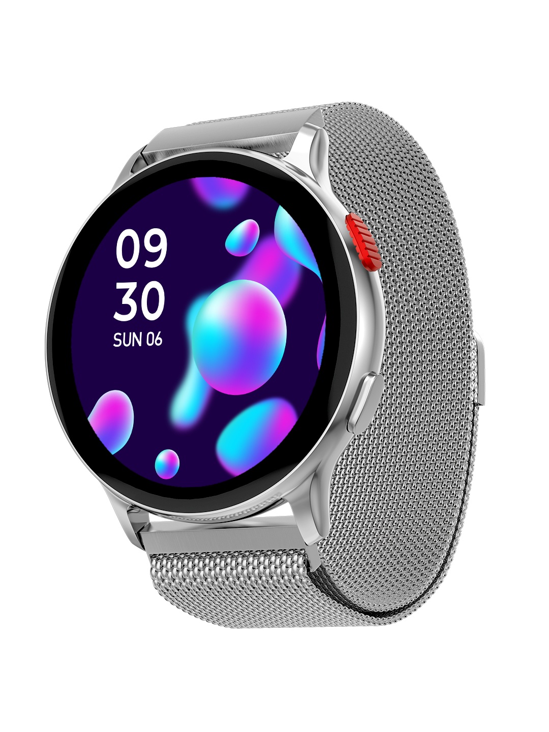 

Fire-Boltt Eclipse Luxe 1.43" Full Touch AMOLED BT Calling Smartwatch, Silver