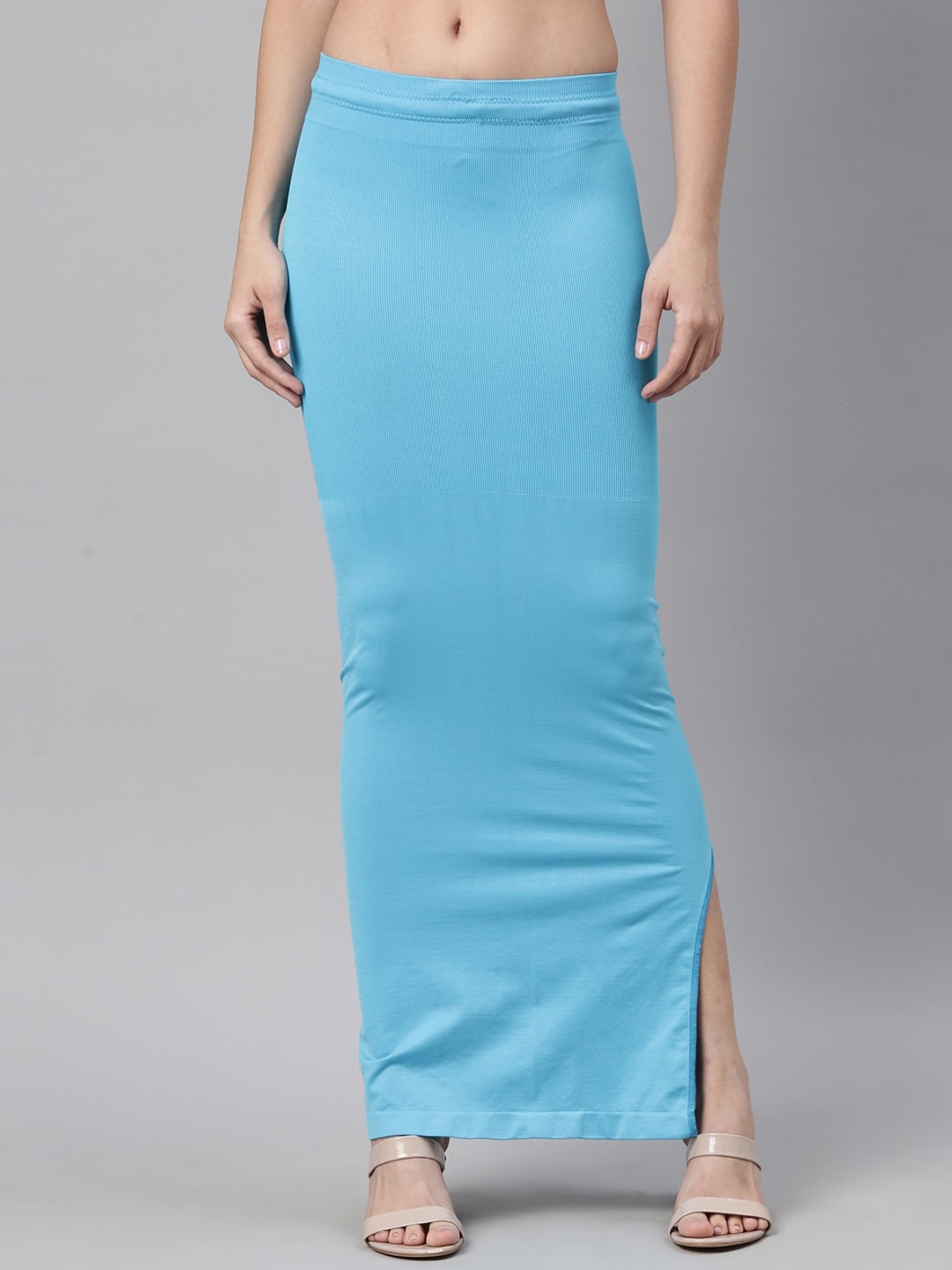 

GOLDSTROMS Ribbed Saree Shapewear, Turquoise blue