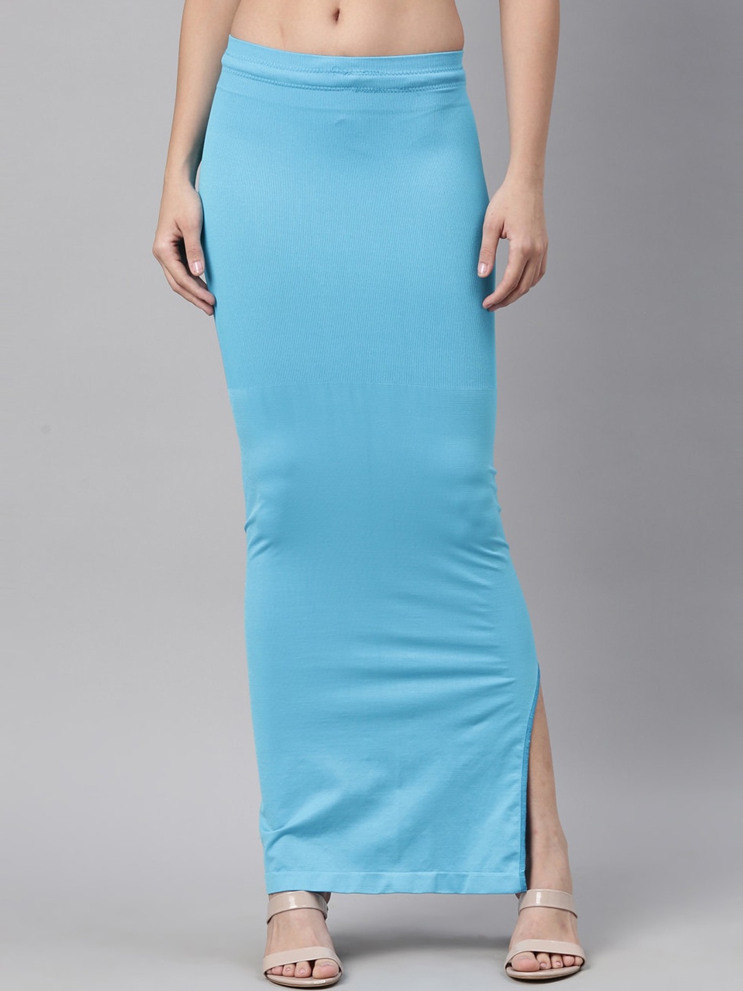 

GOLDSTROMS Ribbed Saree Shapewear, Turquoise blue