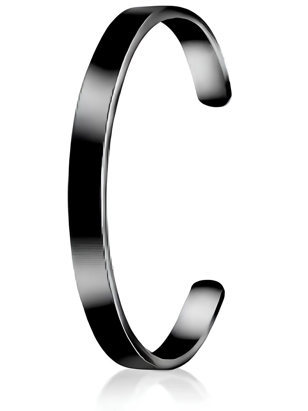 

KARISHMA KREATIONS Unisex Black Kada Bracelet