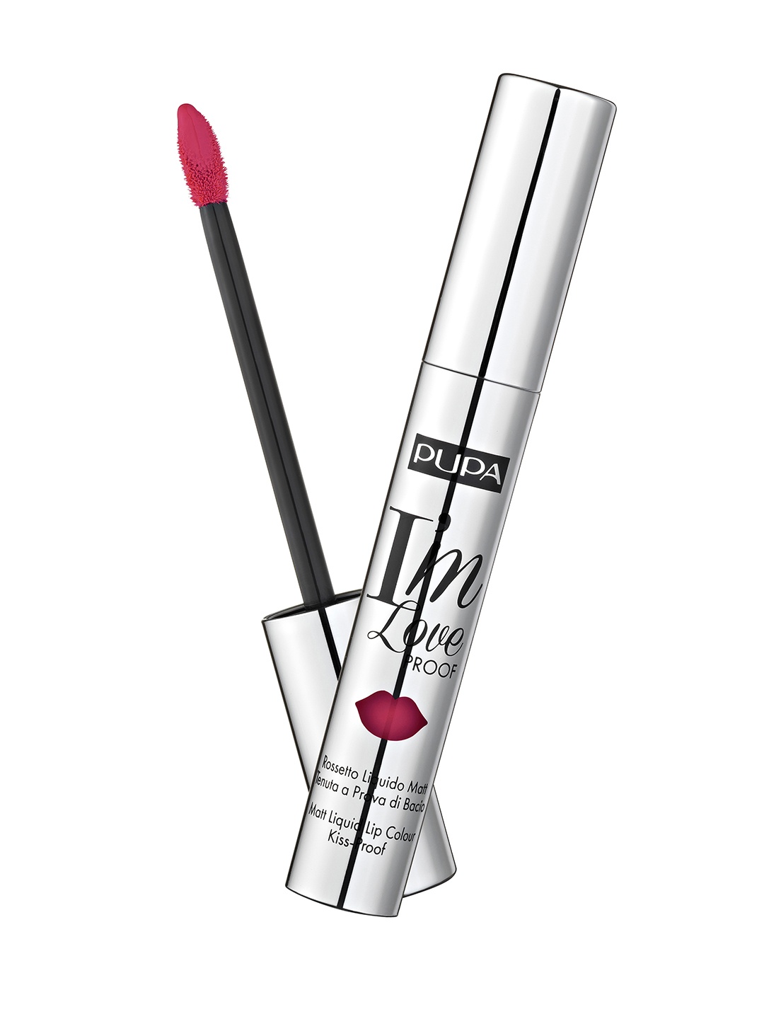 

PUPA MILANO I'm Loveproof Matt Kiss Proof Liquid Lip Colour 2.7 ml - Kiss Me Red 011