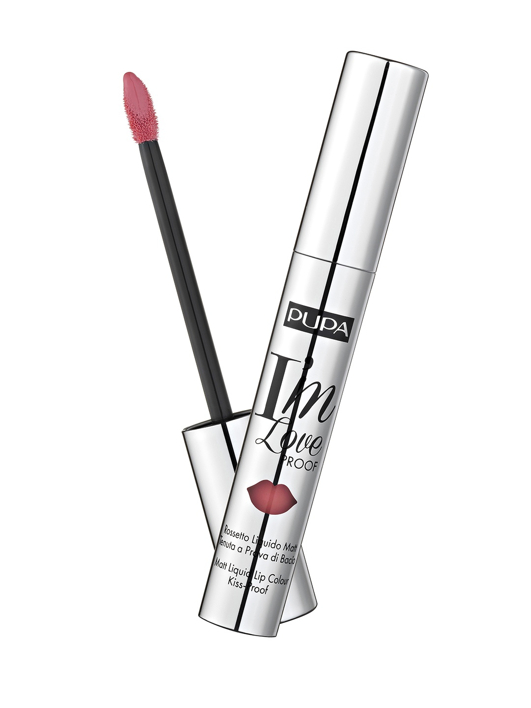 

PUPA MILANO I'm Loveproof Matt Kiss Proof Liquid Lip Colour 2.7 ml - Intense Rose 004