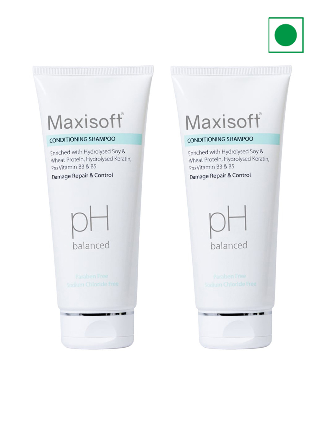 

Maxisoft Set Of 2 Conditioning Shampoo For Damage Repair & Control - 200ml Each, Na