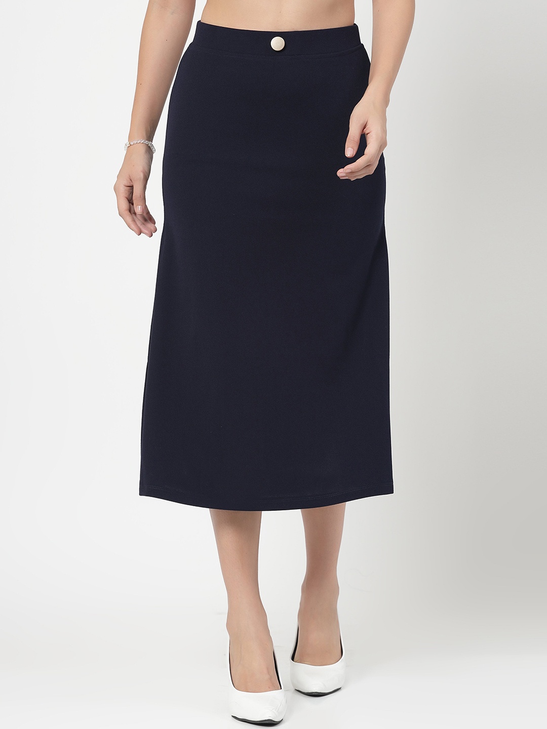 

Westwood A-Line Midi Skirts, Navy blue