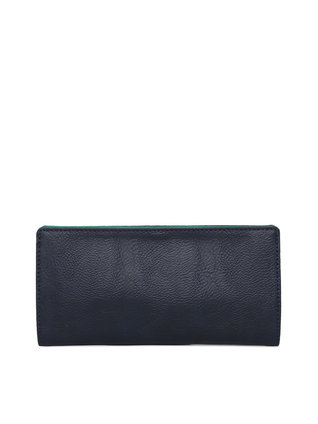 

Baggit Women Navy Blue Solid Two Fold Wallet