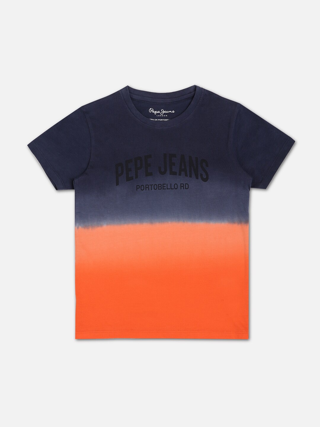 

Pepe Jeans Boys Dyed Pure Cotton T-shirt, Orange