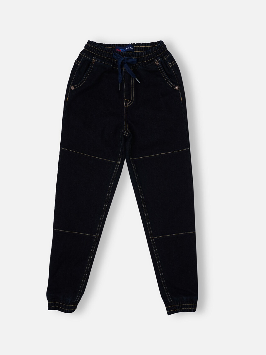 

Pepe Jeans Boys Mid-Rise Stretchable Clean Look Jeans, Blue