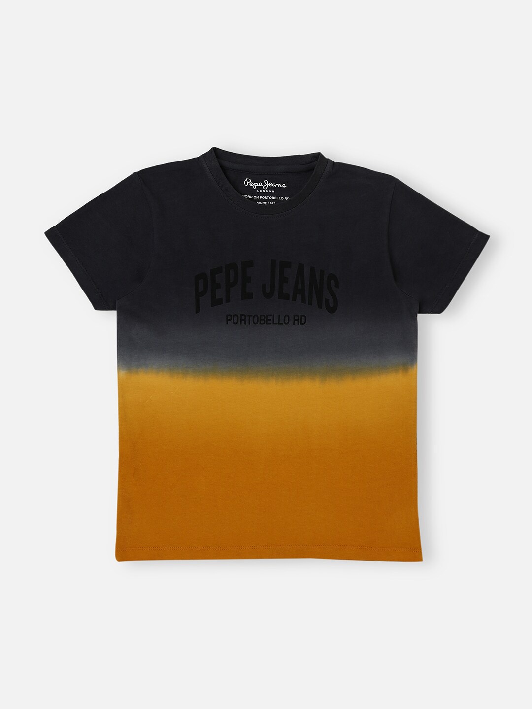 

Pepe Jeans Boys Scooby Dip Dyed Pure Cotton T-Shirt, Mustard