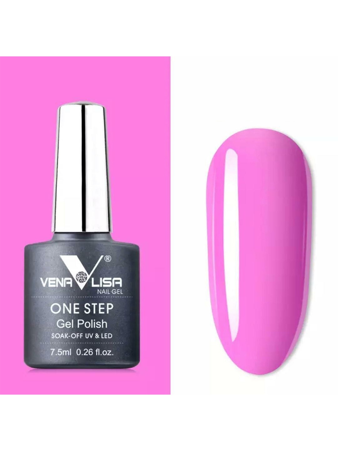 

VENALISA One Step Gel Polish Soak Off & UV & LED - 990, Purple