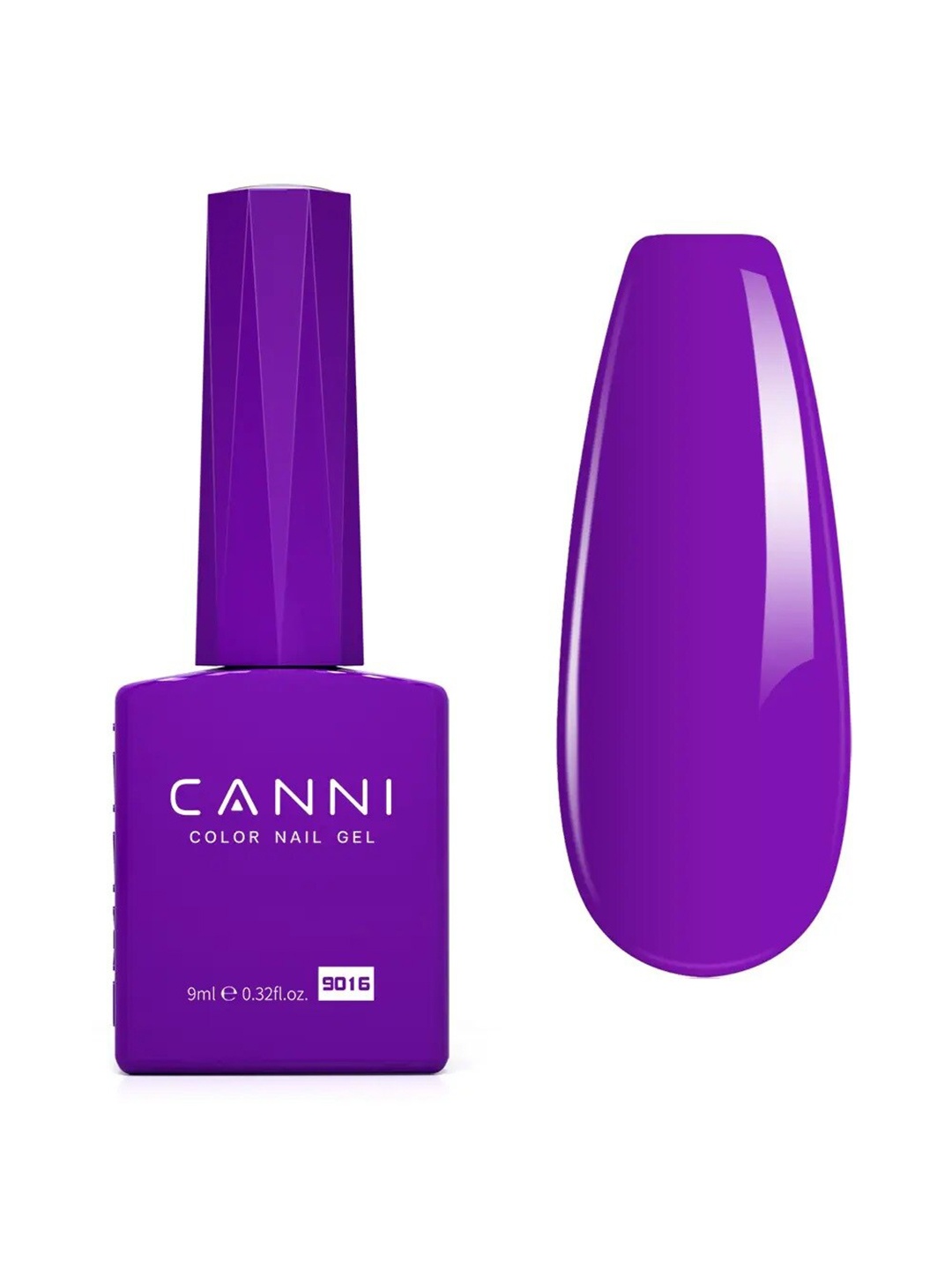 

CANNI Hema Free Soak Off UV & LED Nail Polish - 9016, Purple