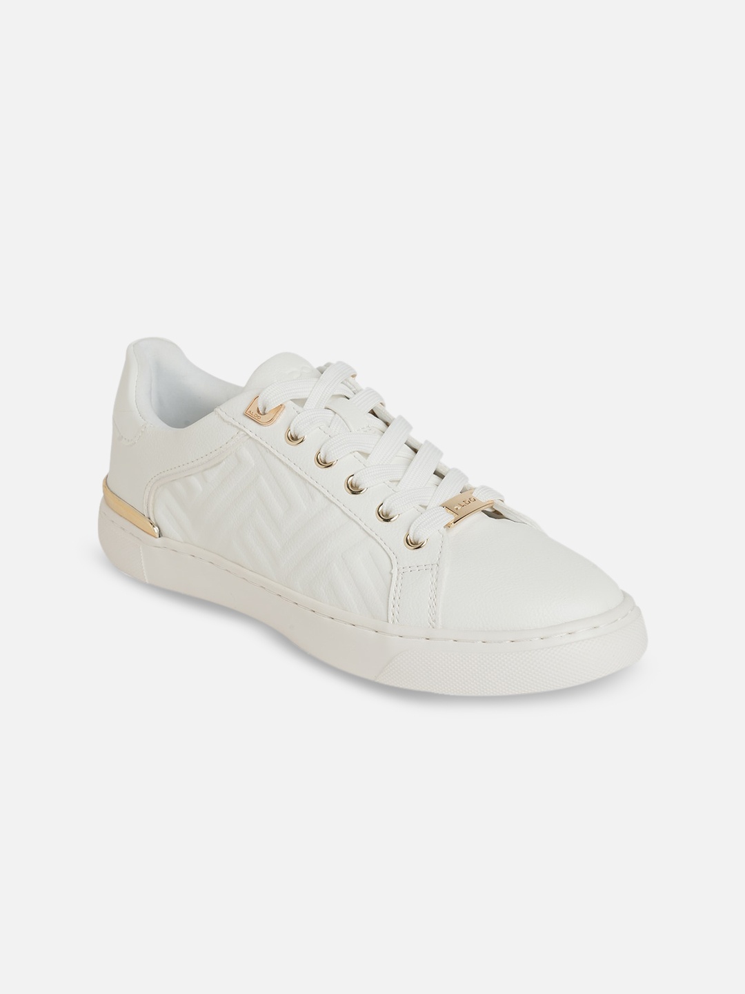 

ALDO Women Iconispec Textured Comfort Insole Basics Sneakers, White