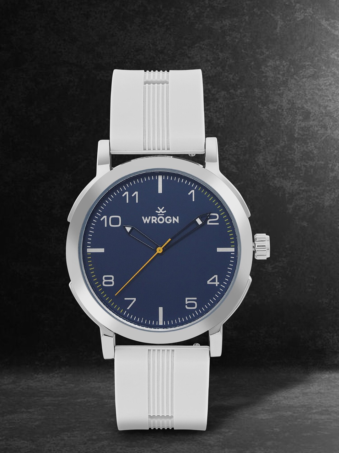 

WROGN Men Dial & Straps Analogue Watch WRGN_SS23_1D, Blue