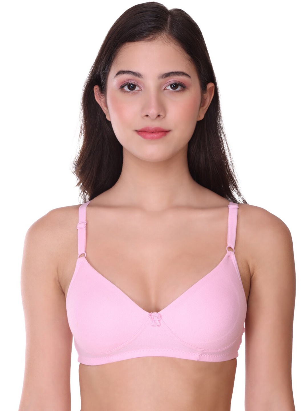 

SONA Non Padded Full Coverage T-shirt Bra With All Day Comfort, Pink