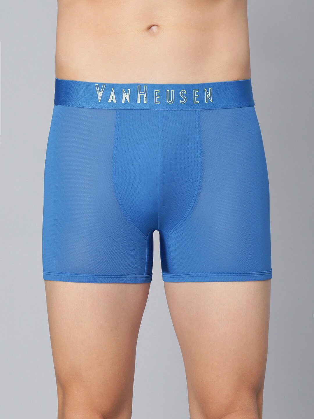 

Van Heusen Swift Dry High Stretch Mesh AIR Series Active Trunks, Blue