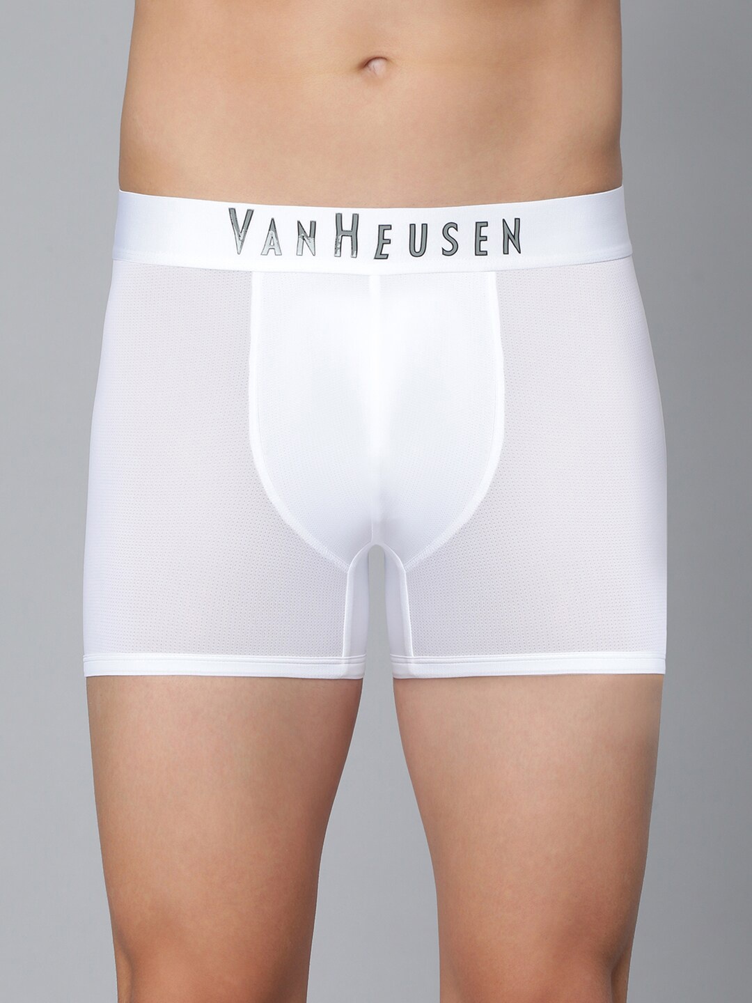 

Van Heusen Swift Dry High Stretch Mesh AIR Series Active Trunks, White