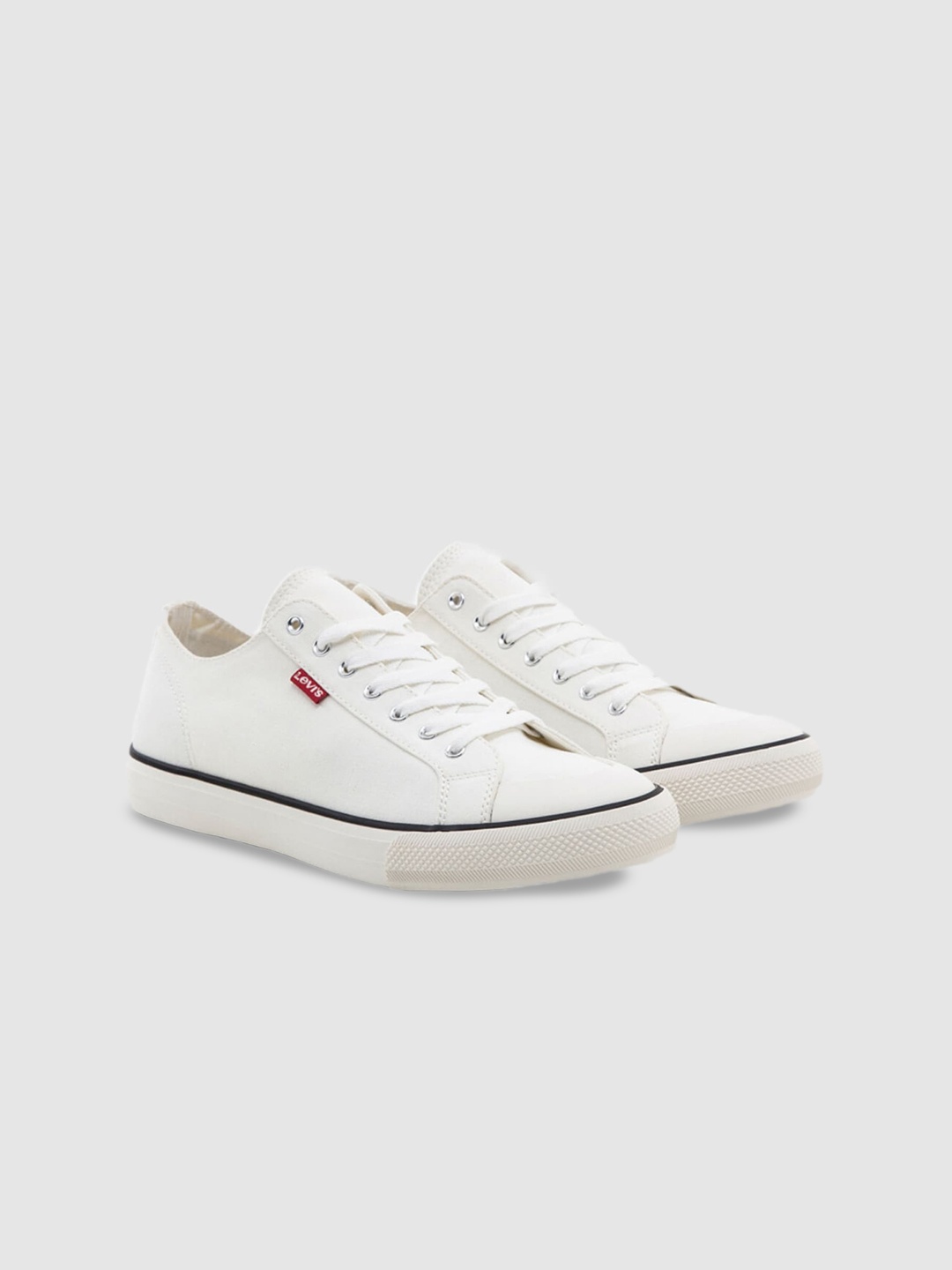 

Levis Women Textile Sneakers, White