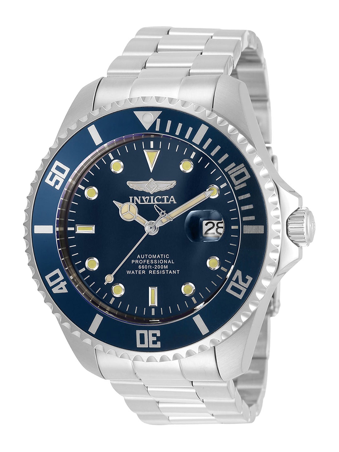 

Invicta Men Pro Diver Automatic Blue Dial Analog Watch 35721