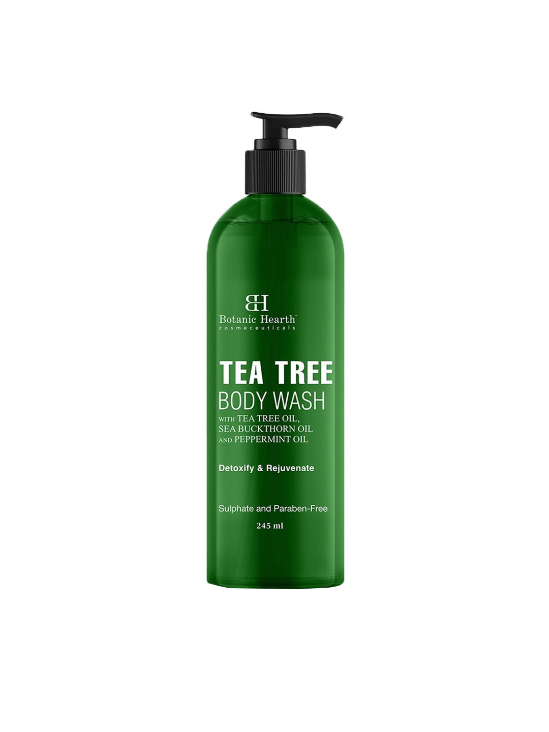 

Botanic Hearth Tea Tree Body Wash 245ml, Green