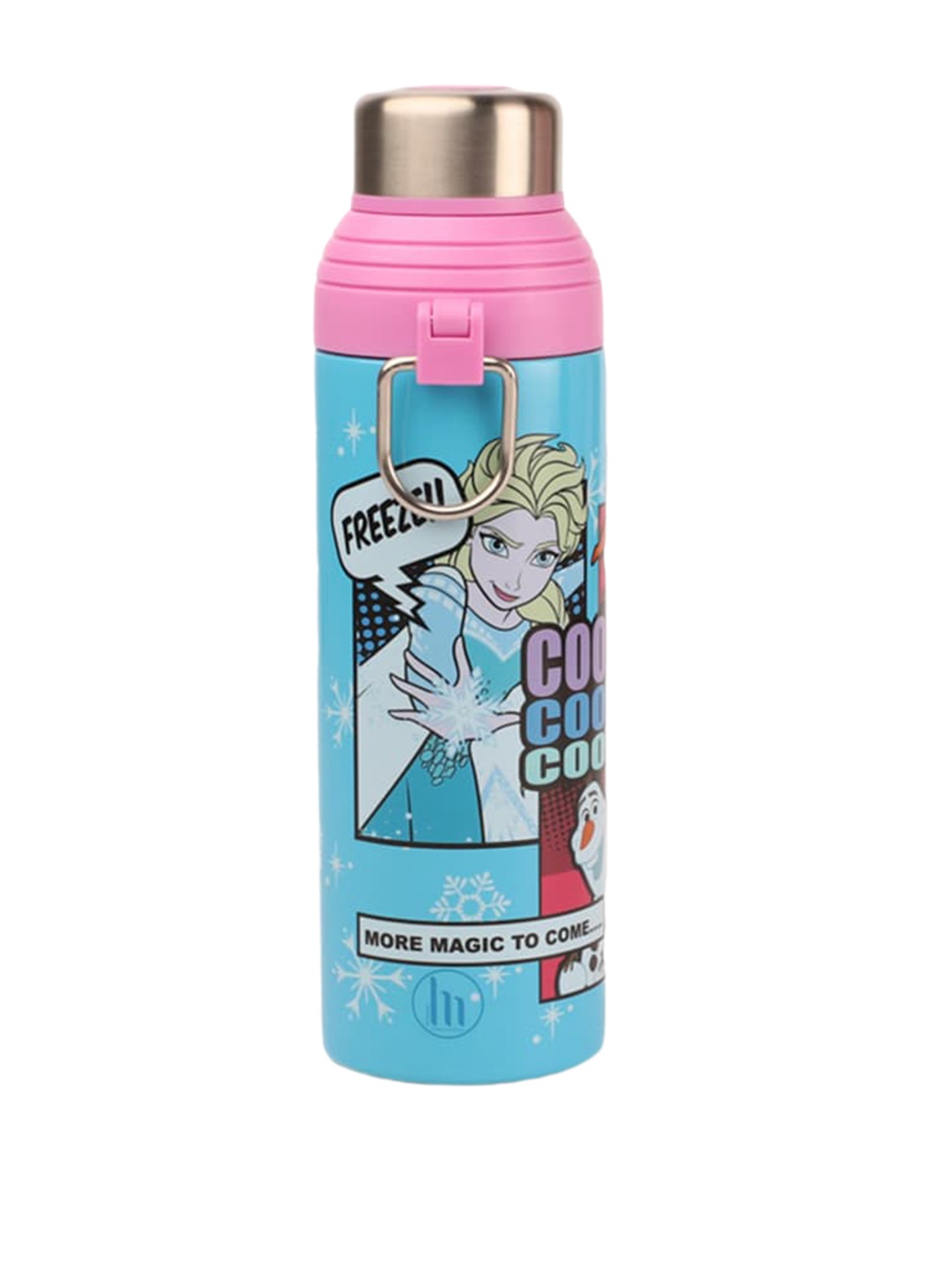 

Disney Printed Double Wall Vaccum Stainless Steel Water Bottle 500 ml, Blue