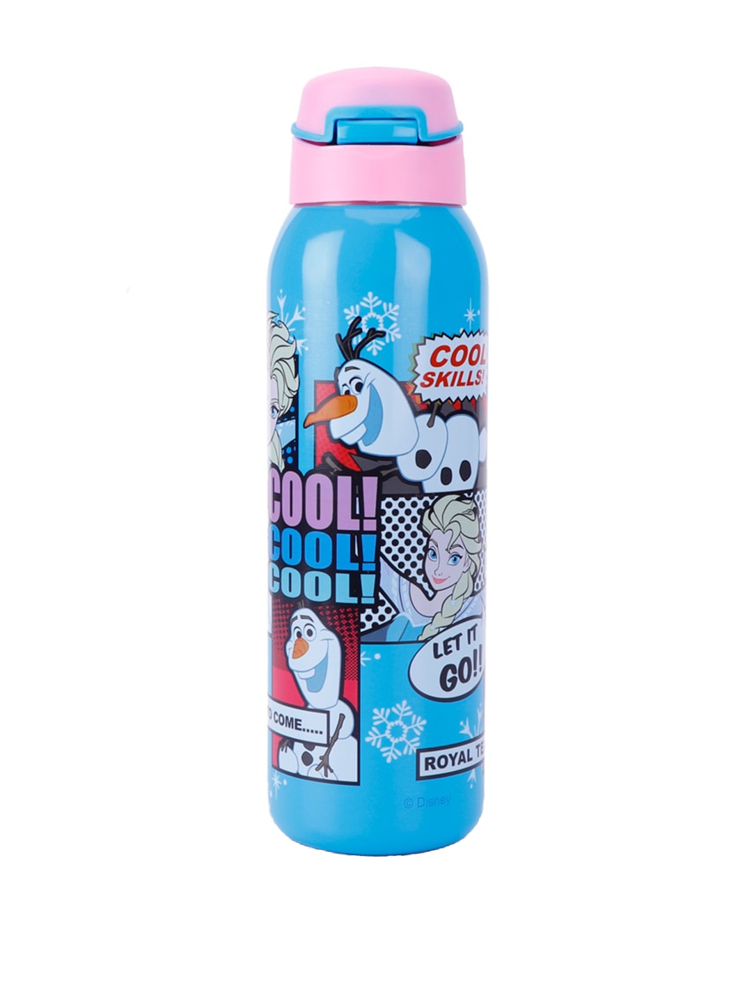 

Disney Blue Printed Water Bottle 600ml