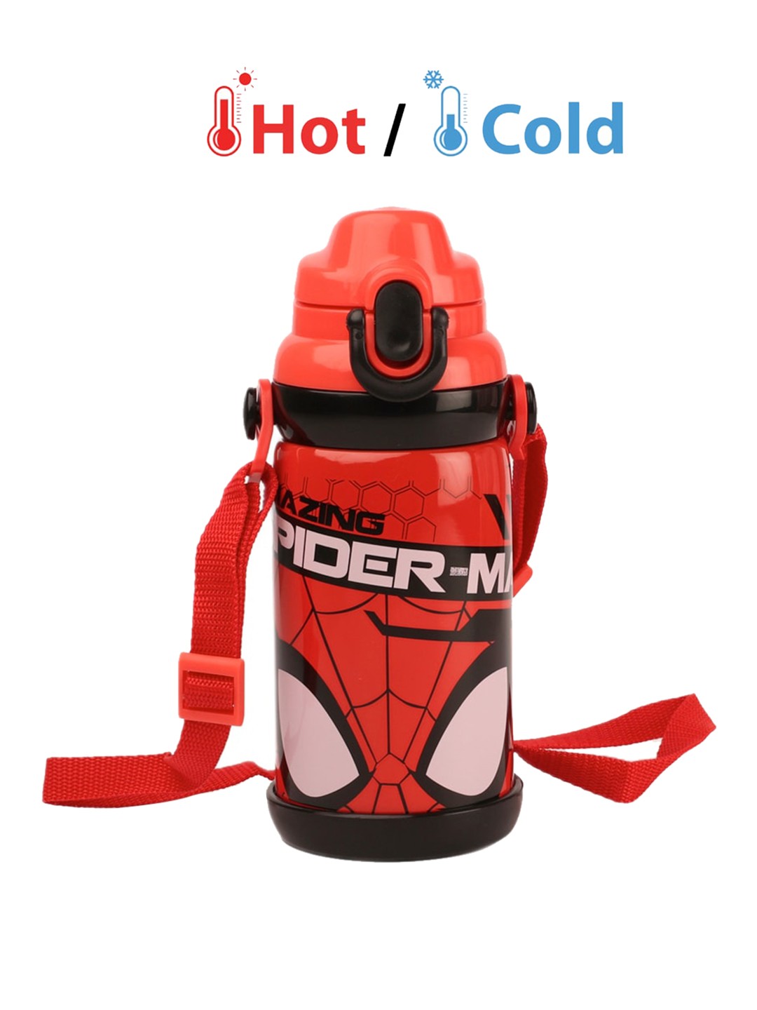 

Marvel Red Printed Water Bottle 600ml