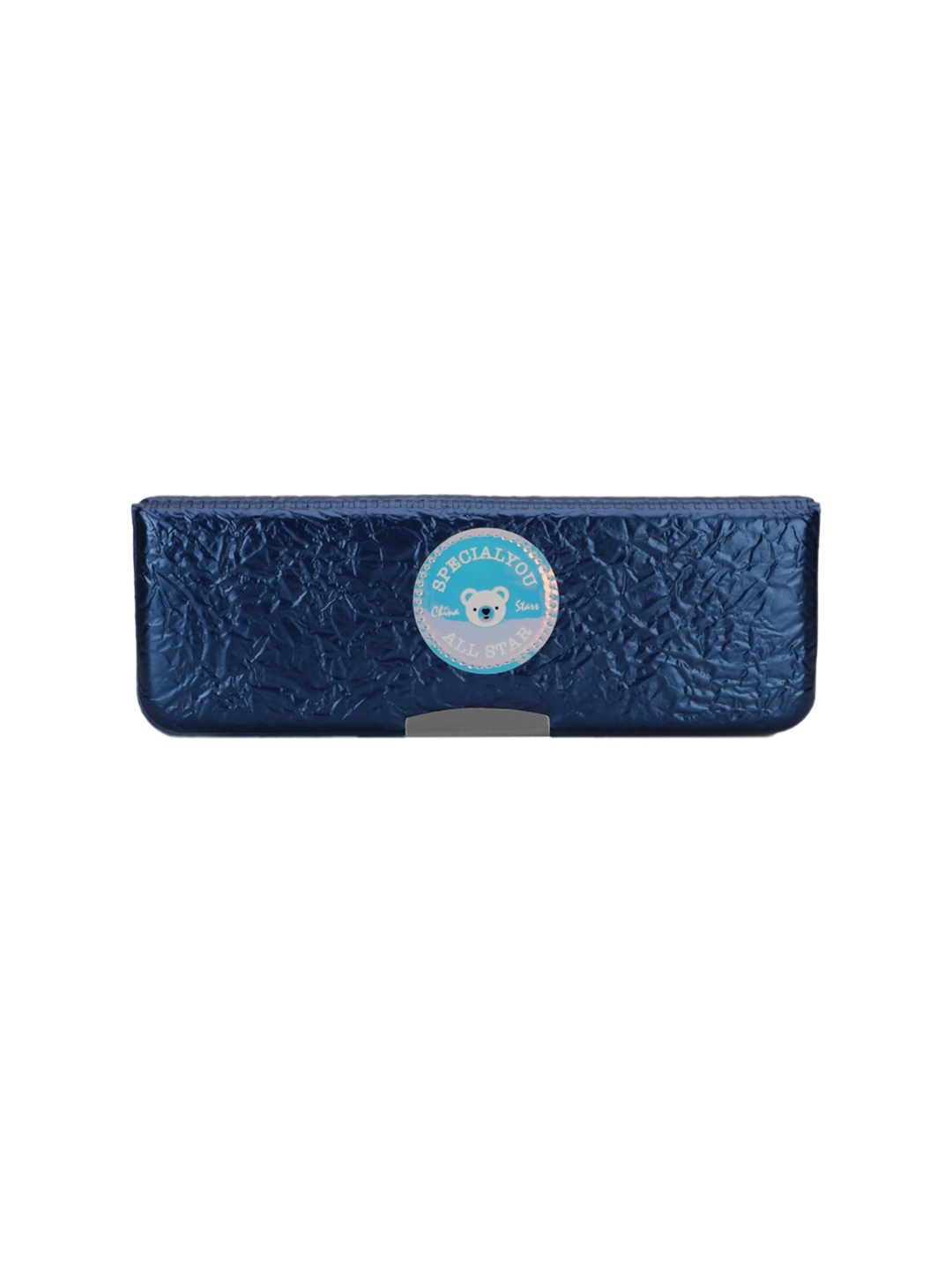 

QIPS Kids Self Design Double-Sided Magnetic Pencil Box, Blue