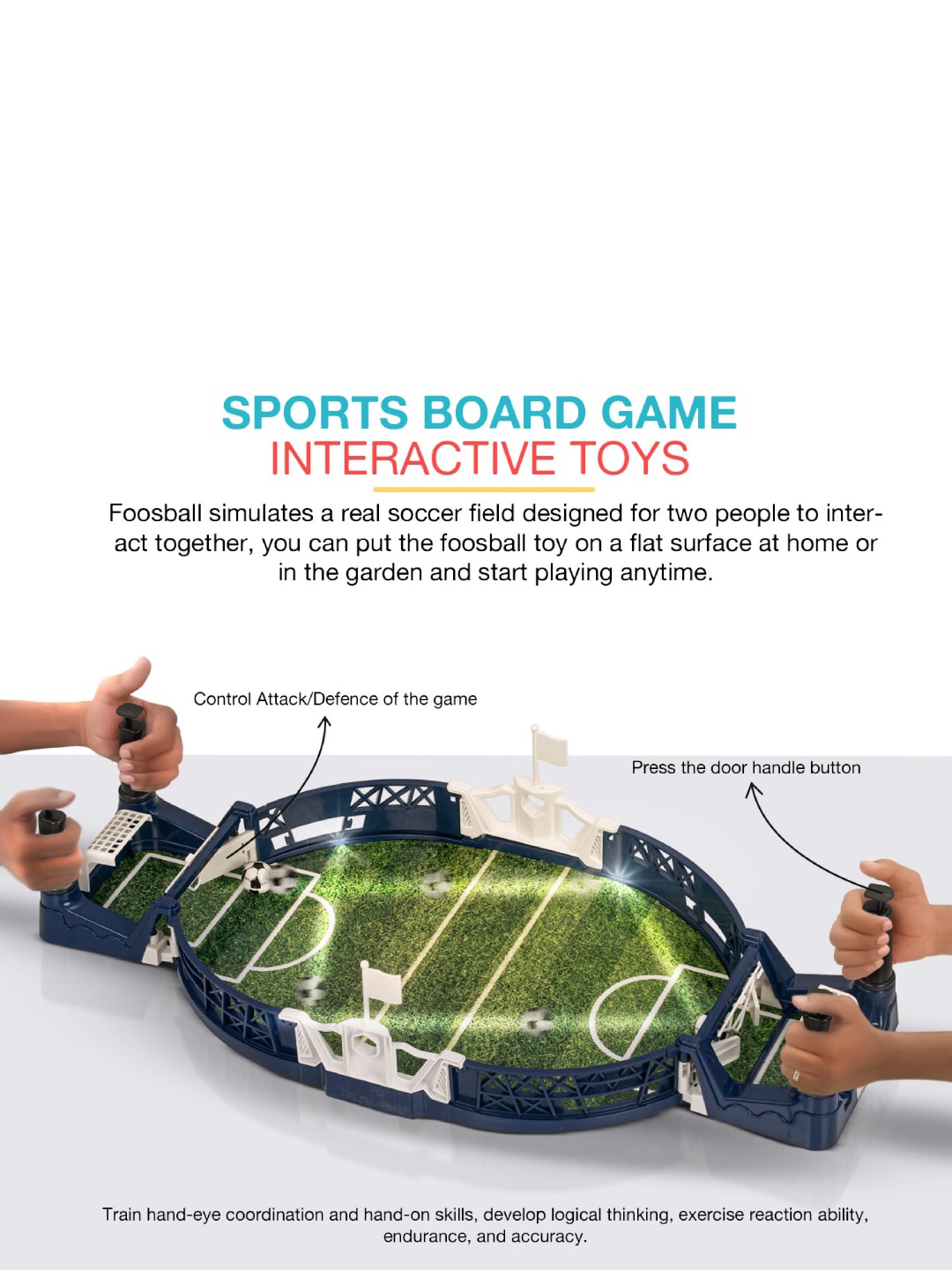 

BAYBEE Mini Tabletop Football Board Game, Green
