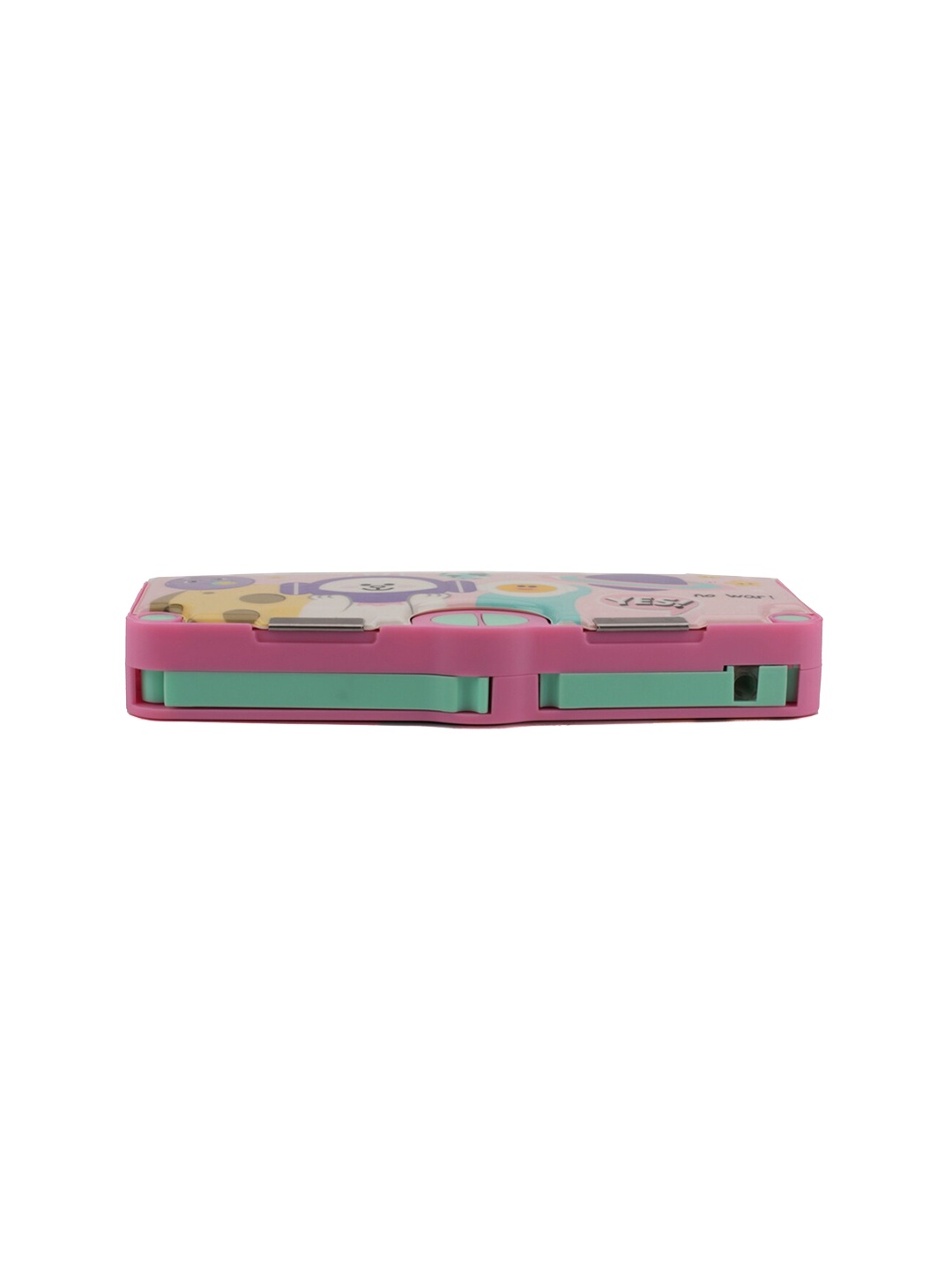

QIPS Kids Printed Magnetic Pencil Case, Pink
