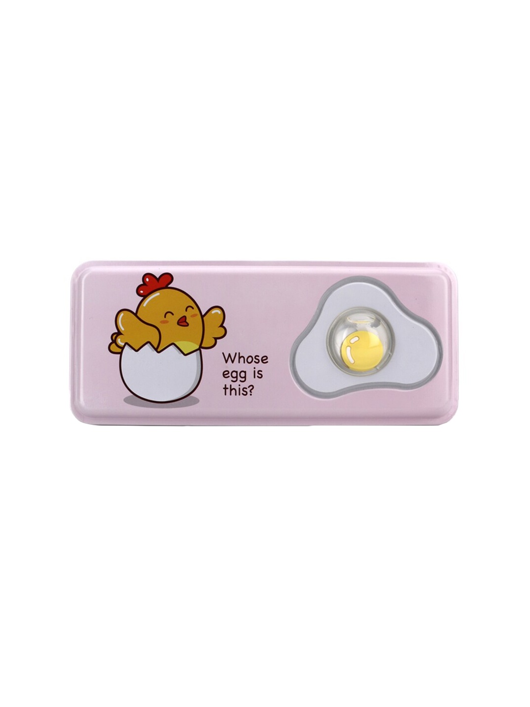 

QIPS Kids Printed Pencil Box, Pink
