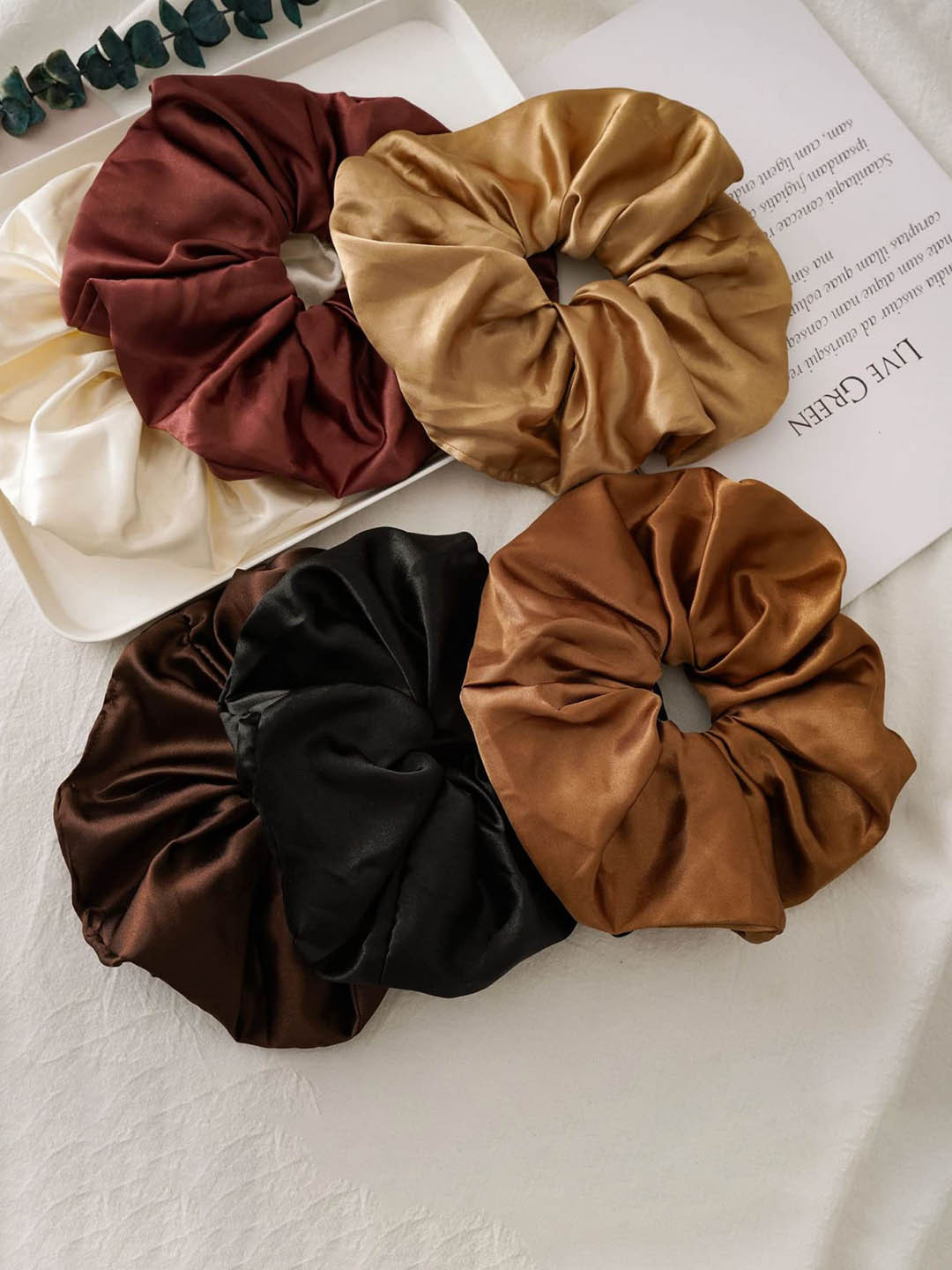 

FIMBUL Set of 6 Hair Accessory Set, Brown