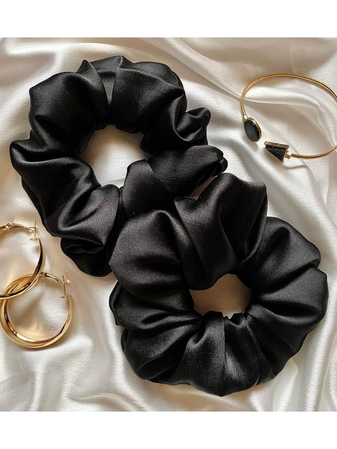 

FIMBUL Set of 2 Ponytail Holders, Black