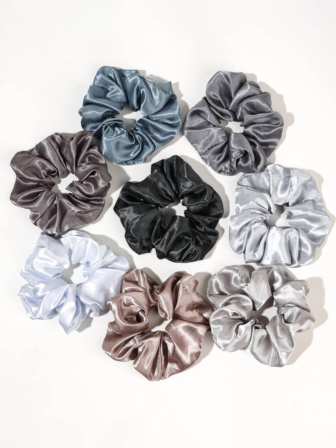 

FIMBUL Set Of 8 Hair Ponytail Holders, White