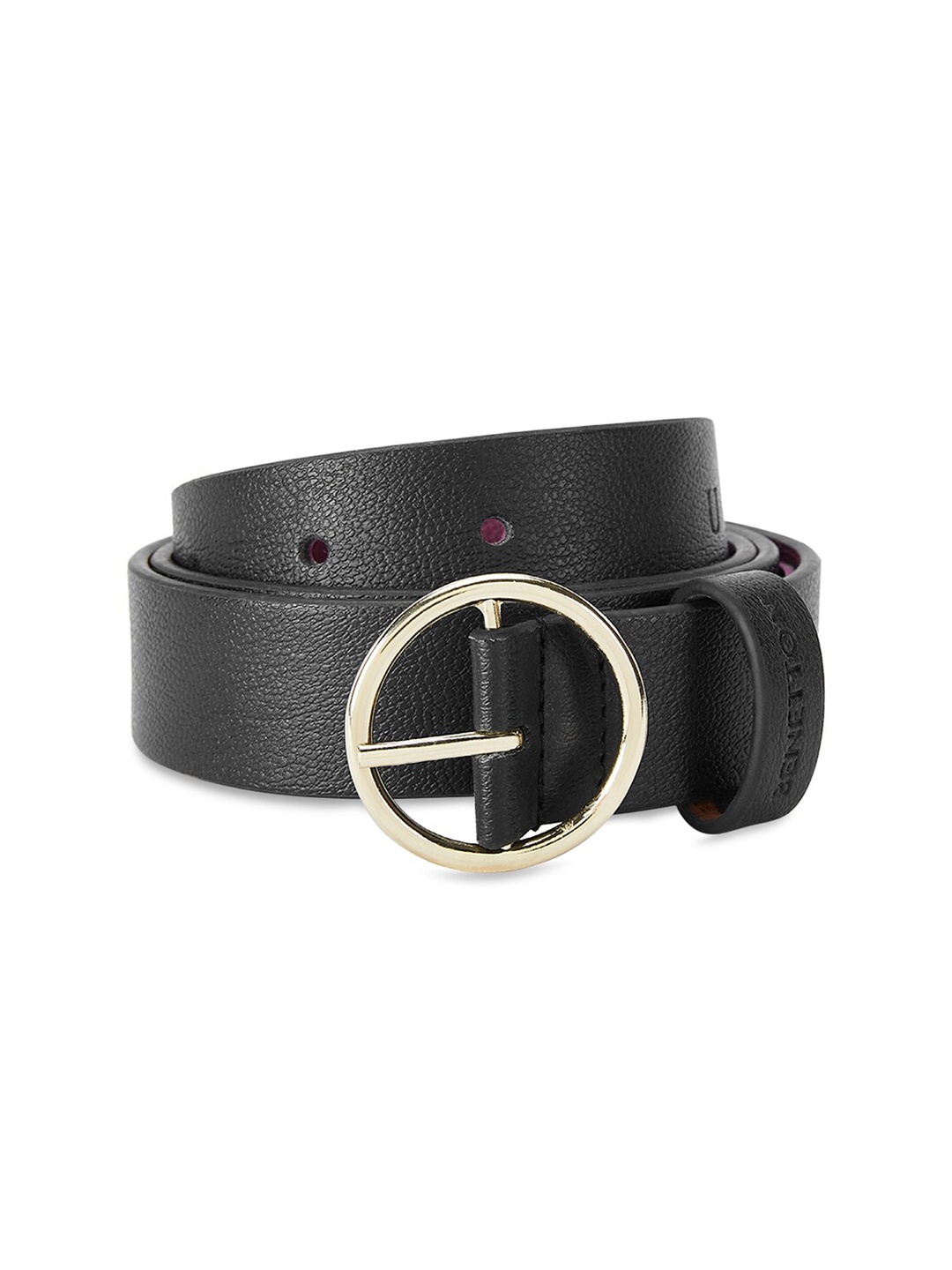 

United Colors of Benetton Women Slim Casual Belts, Black