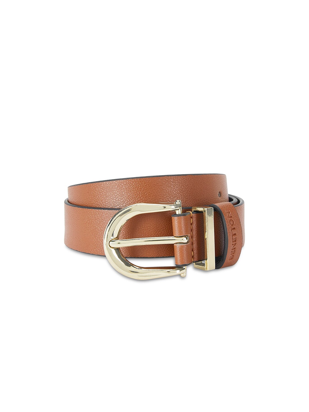 

United Colors of Benetton Women Slim Formal Belts, Tan