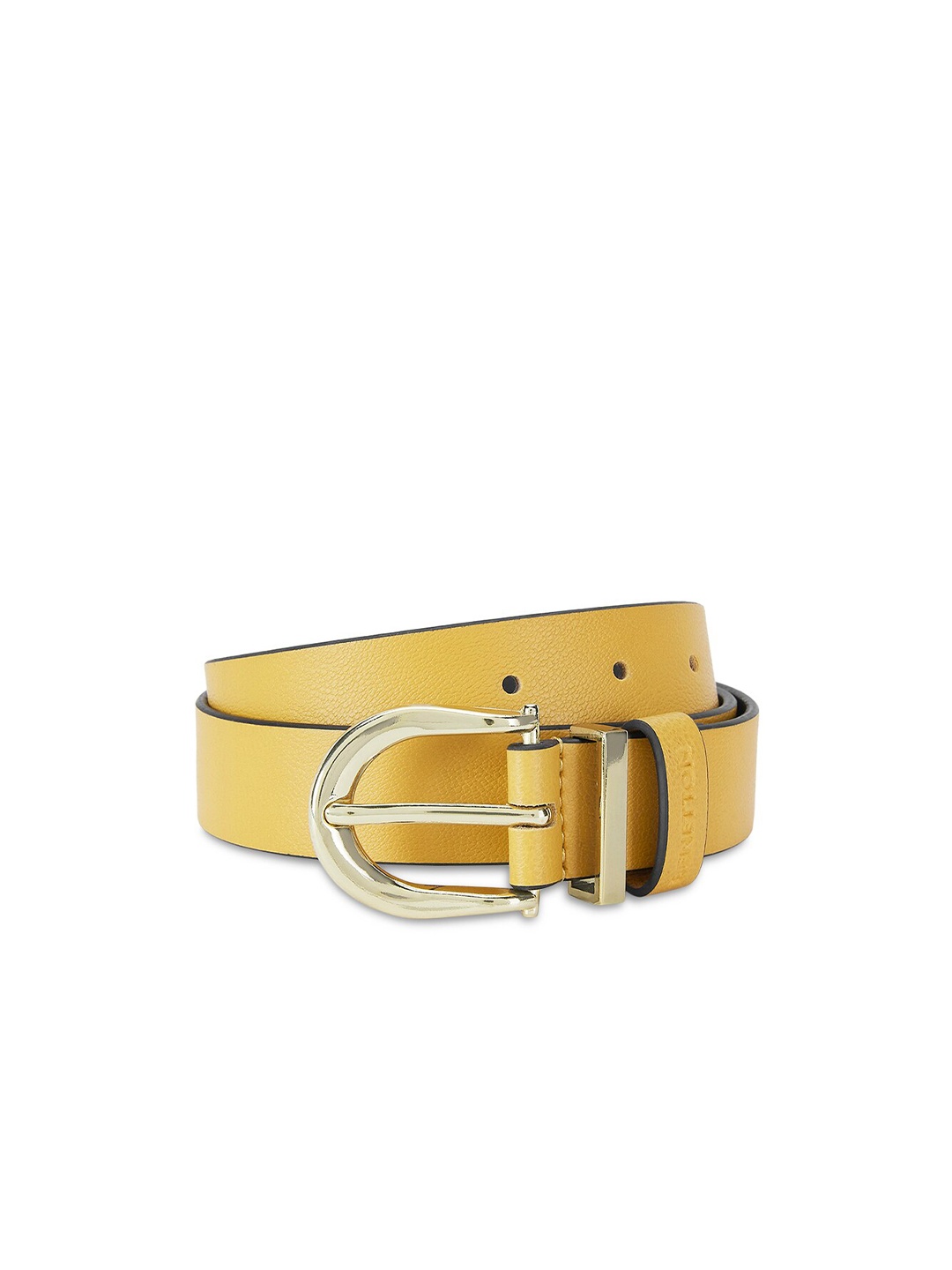 

United Colors of Benetton Women Tang Closure Belt, Yellow